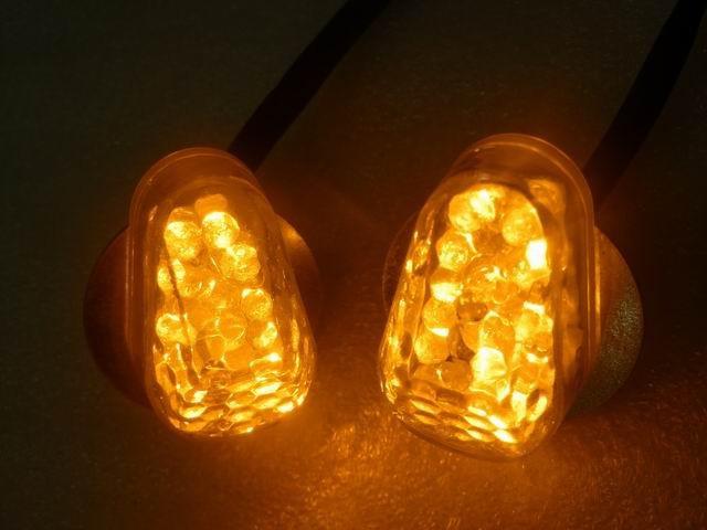 Clear flush mount led turn signals light for yamaha yz1 r1 r6 fz1 02 03 04 