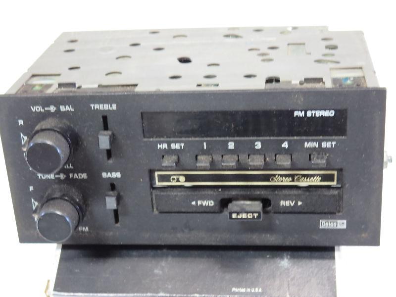 1983 & up chevrolet camaro am/fm stereo cassette player