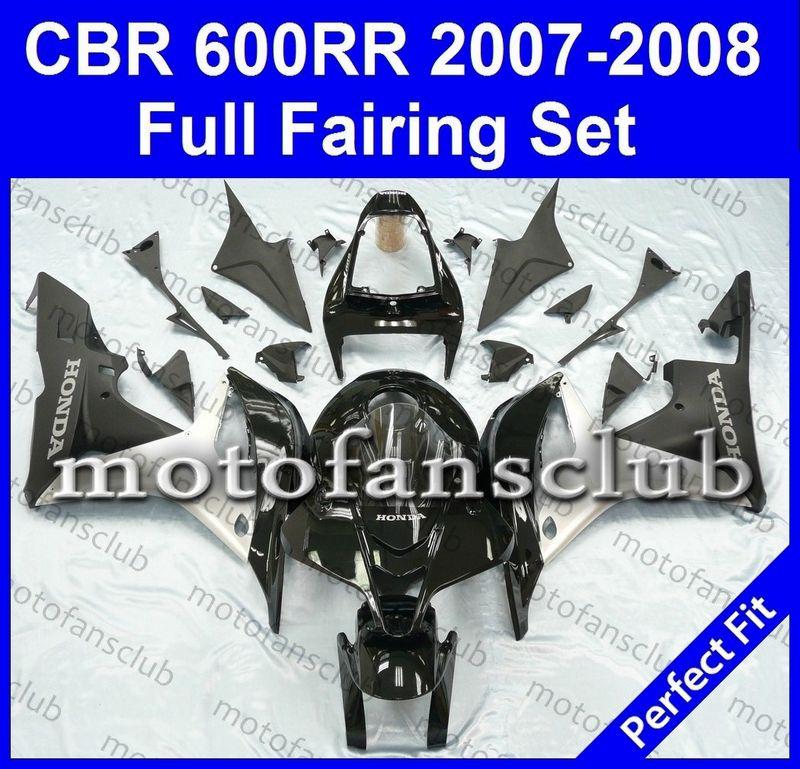 Fit honda cbr600rr 07 08 cbr 600 rr 2007 2008 fairing kit bodywork #23 c