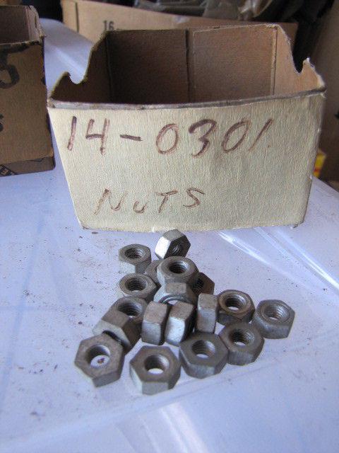 Nos bsa nuts p/n 14-0301 triumph other british motorcycle