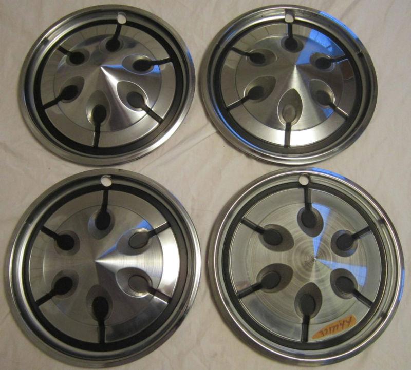  73-74-75 amc hornet 4 nos wheel covers hub caps 