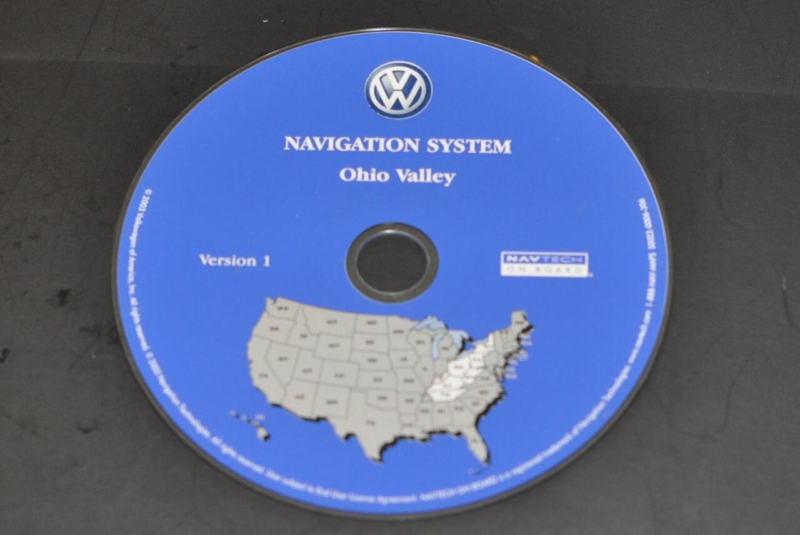 '03 '04 volkswagen touareg navigation cd ohio valley