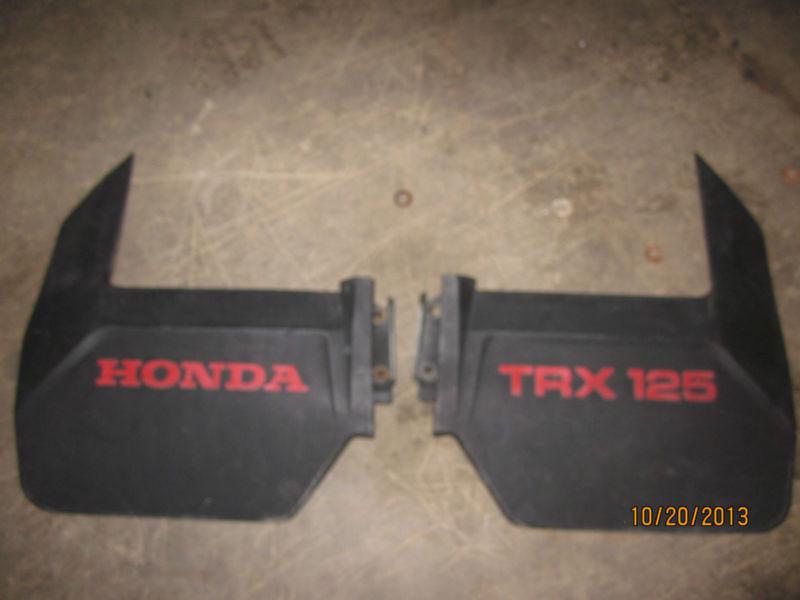 Honda trx125 trx 125 rear mud flaps guards nr