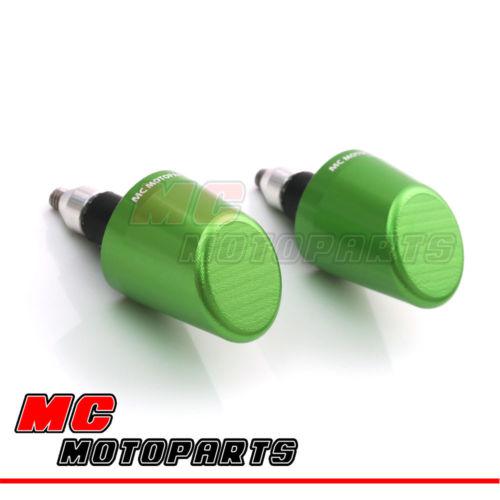 Green slope cut racing bar ends ktm 690 supermoto/smc 07 08 09 10 11 12 13