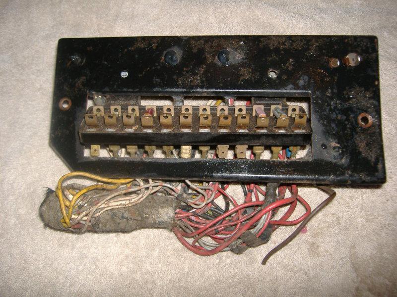 Porsche 914 fuse box with plugs and plate 311 937 511 d  vw type 3 