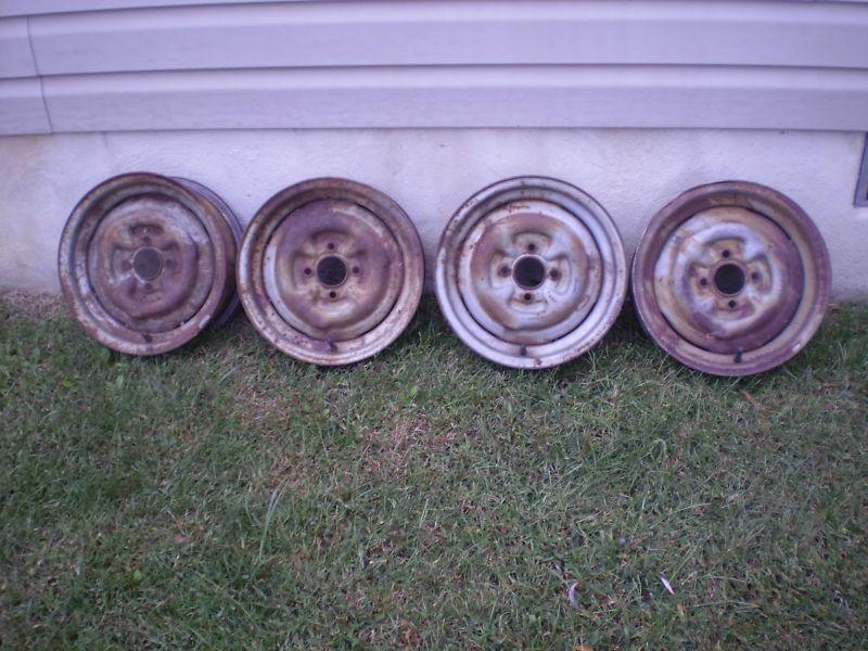 Steel rims for 1970 triumph gt6+