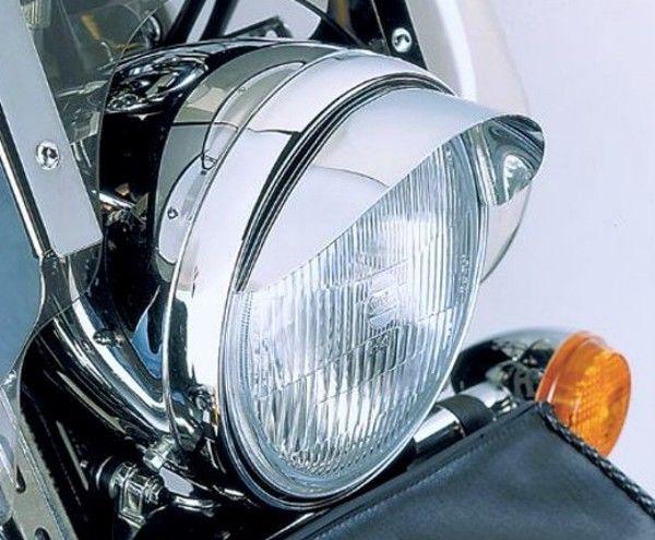 Suzuki intruder boulevard chrome headlight visor