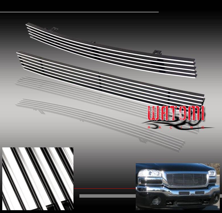 2003-2006 gmc sierra billet grille airdam+bumper combo