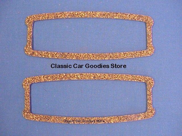 1941-1948 chevy tail light lens gaskets (2) cork. new! 1942 1946 1947