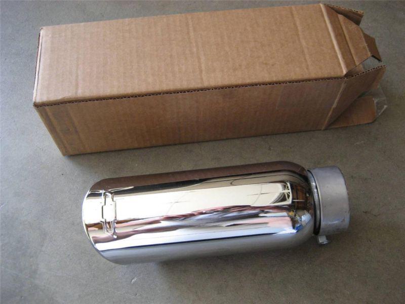 Chevrolet chrome exhaust tip