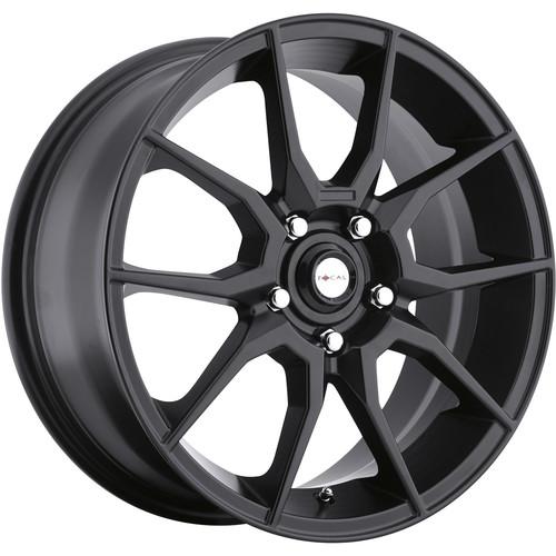 16x7 black focal notch (424) wheels 5x100 +42 chrysler sebring convertible