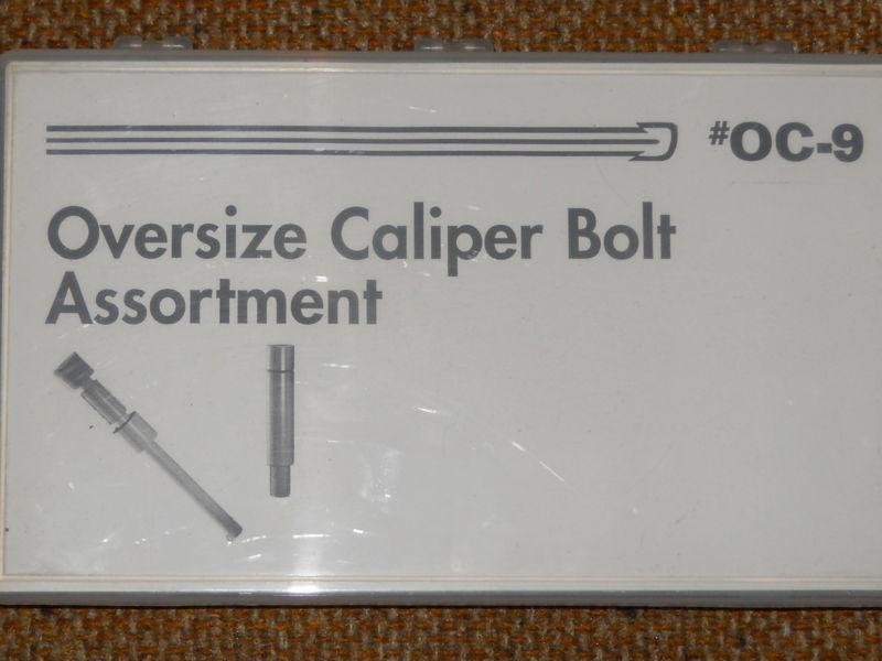 Oversize caliper bolt assortment