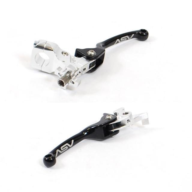 Yamaha yfz450 yfz450r 2007-2013 asv f3 brake clutch levers black yfz 450