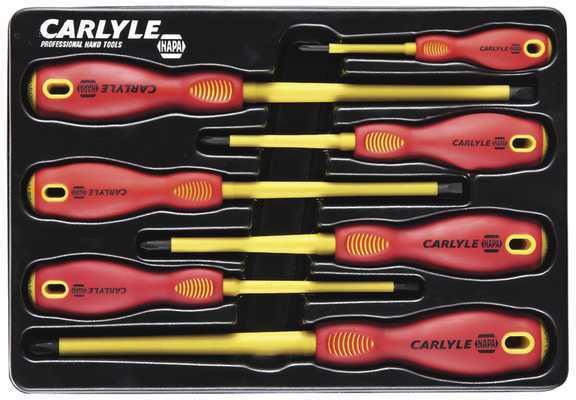 Carlyle hand tools cht sdsi7 - screwdriver set, insulated