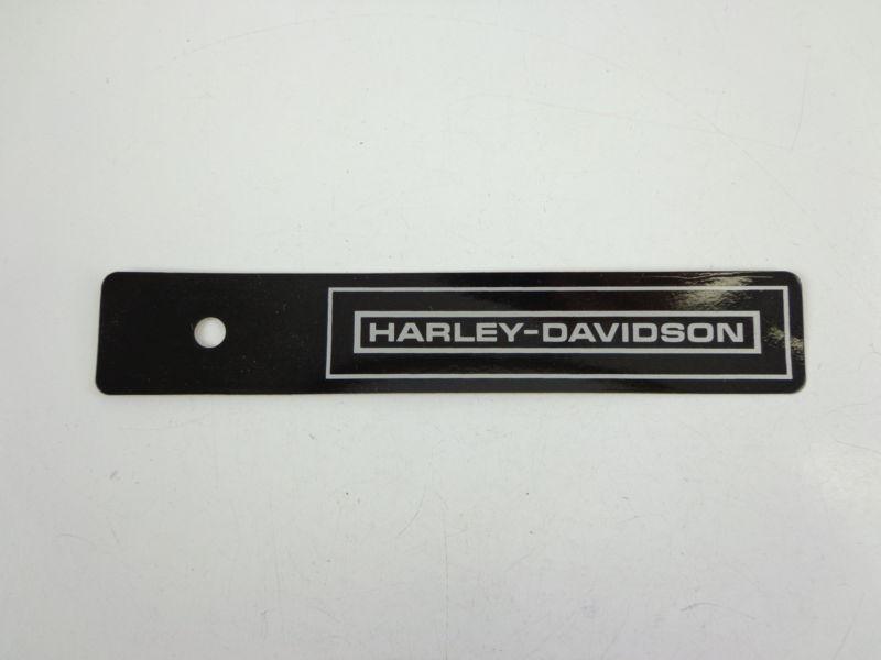 Harley davidson saddle bag reflector decal 90944-69