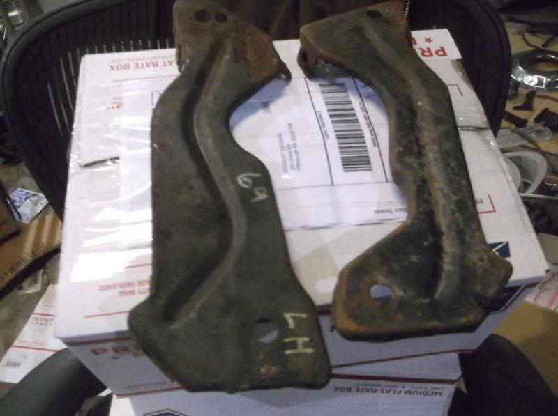 1969 chevelle el camino grill brackets original gm ss 396 