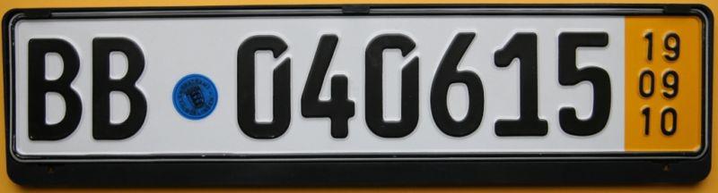 German license plate + audi frame +seal a6 a4 rs4 a8 tt quattro avant a3 a5 s4