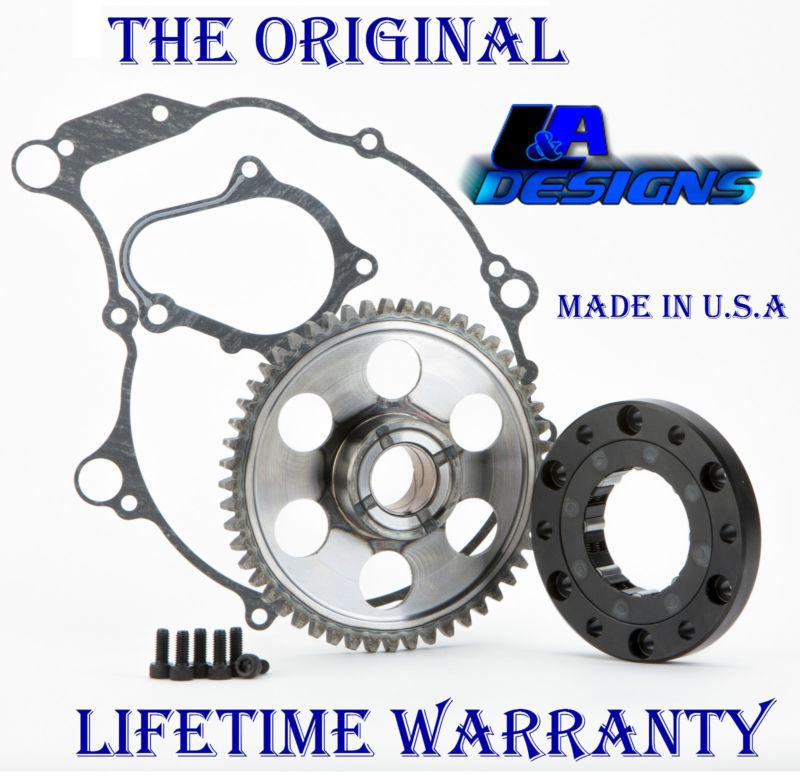 Super duty 2002 l&a designs yamaha raptor 660 one way starter clutch and gear