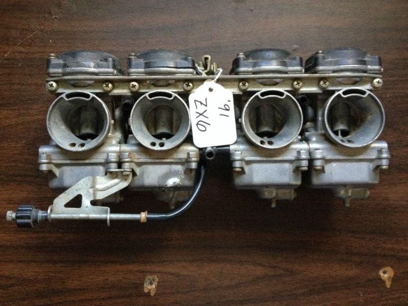 Kawasaki zx6 ninja set of carburetors 1991 carbs