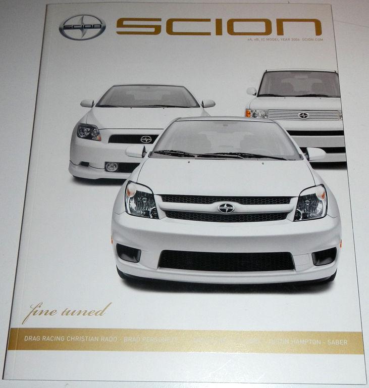 Scion xa xb tc model year 2006 issue 07 winter spring 2006 brochure magazine
