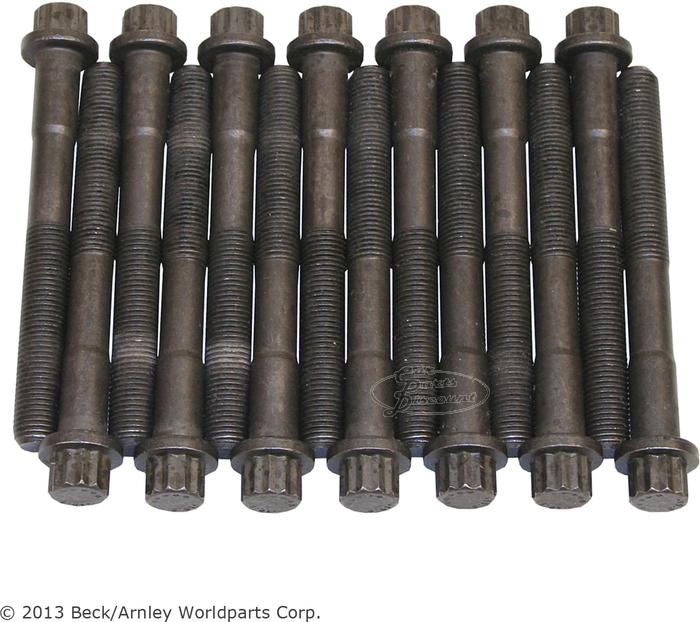 Beck arnley engine cylinder head bolt set