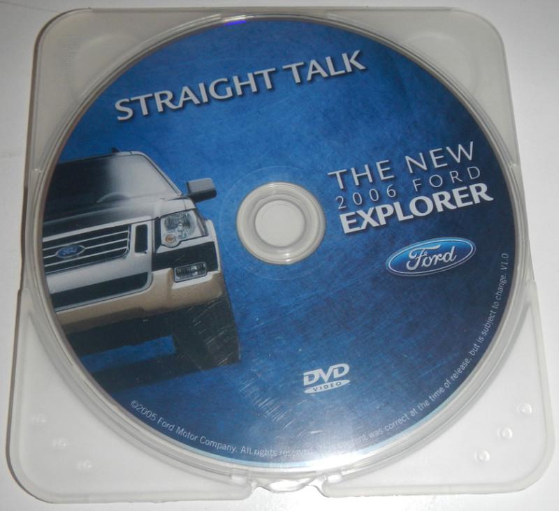 2006 ford explorer dvd - straight talk