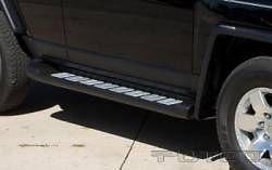 2007 - 2013 toyota fj chrome door sill step pair covers putco 403103