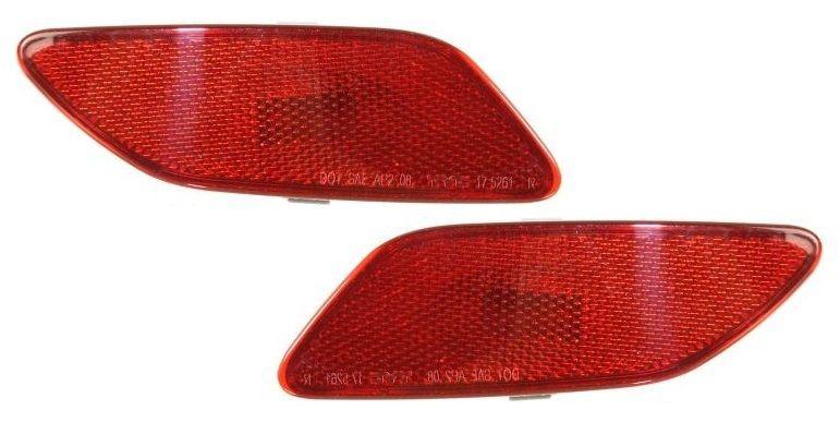 Side marker light lamp assembly pair set (driver & passenger side, qty 2)