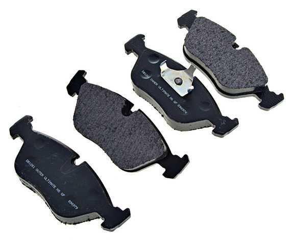 Altrom imports atm d811c - brake pads - front, ceramic