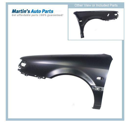 Primered new fender front left hand lh driver side vw1240110 3a0821021b