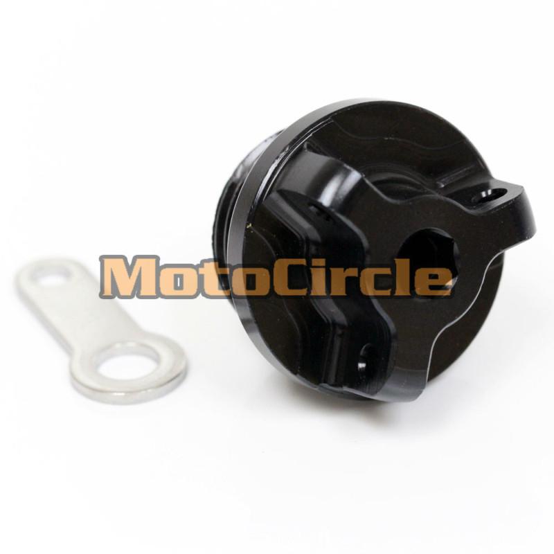 Black billet cnc oil filler cap bmw s1000rr 09 10 11 12 racing enigne use