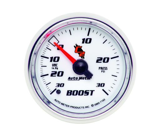 Auto meter 7103 c2; mechanical boost/vacuum gauge