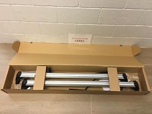 Audi 2017 q7 roof rack cross bars base carrier 2017 - oem new audi 4m0071151