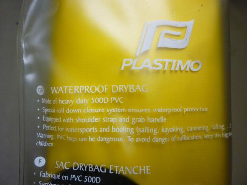 Plastimo waterproof dry bag yellow 12&#034; x 24&#034;