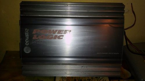 Coustic power logic amp 360 old school car audio amplifier