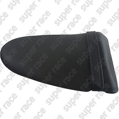 New pu leather passenger rear seat pillon cover f kawasaki zx6r zx636 2003-2004