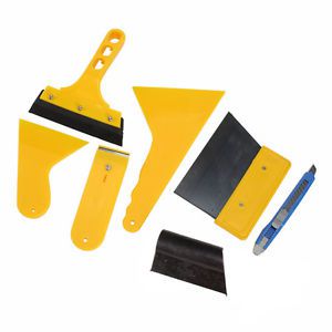 7pcs set new car window tint tool kit for installation auto film tinting scraper