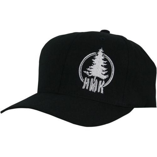 Hmk flexfit hat  stamp black lg/xl