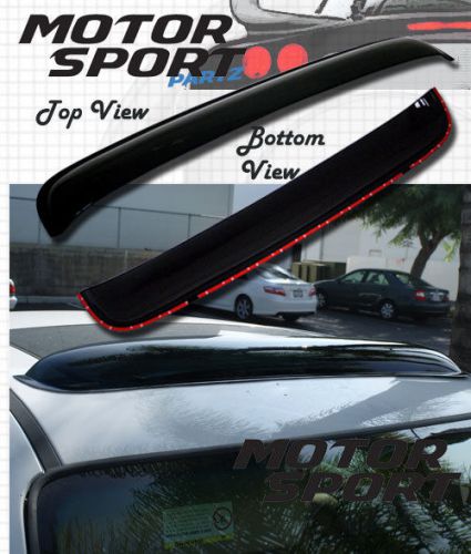 Out-channel windows visor sun guard sunroof combo 5pcs fit kia optima 2006-2010