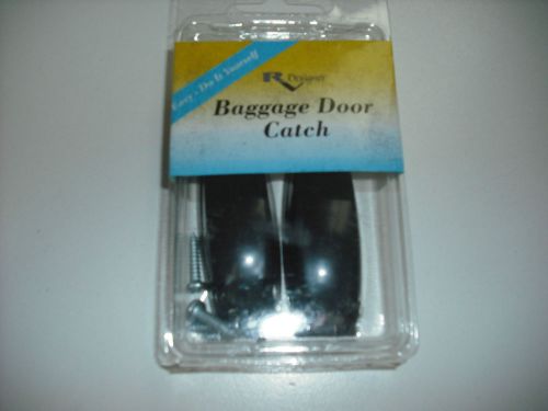 Rv - motorhome / black  baggage door catches - set of 2 - new style