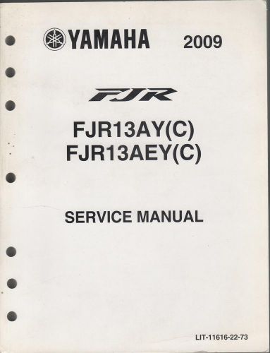 2009 yamaha motorcycle fjr lit-11616-22-73 service manual(834)