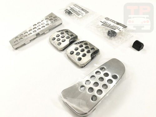 I221 skyline gtr r34 bnr34 aluminum footrest pedals cover set jdm