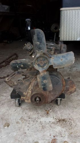 Willys jeep f-134 block, crankshaft, exhust manifold water pump for parts