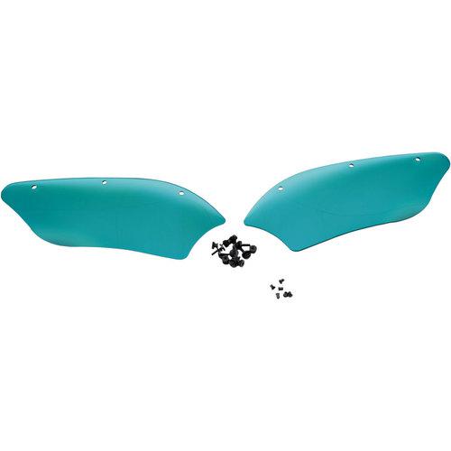 Memphis shades hd wind deflector, teal, for memphis shades batwing fairings