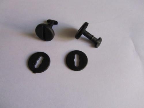 Bmw e39 floormat twist lock clip black (10 pcs)