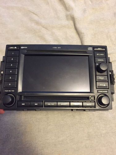 Chrysler dodge jeep rec radio navigation serius xm head unit for repair