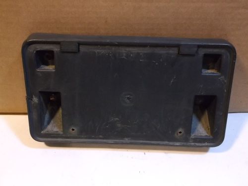 Dodge caravan front license plate holder 2001 2002 2003 factory oem