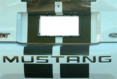 99-04 mustang letter inserts decals rear bumper letters - ford licensed stickers