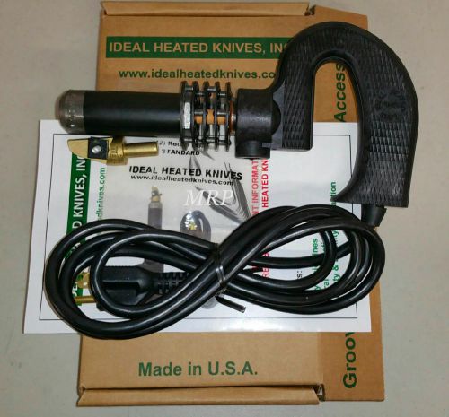 Ideal 125 tire regroover 110 volt machine hot knife w/12 #4 rd blades
