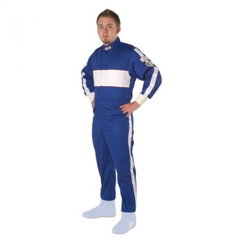 Gforce - gf105 - small blue - 1pc racing/driving suit sfi-1 4372smlbu